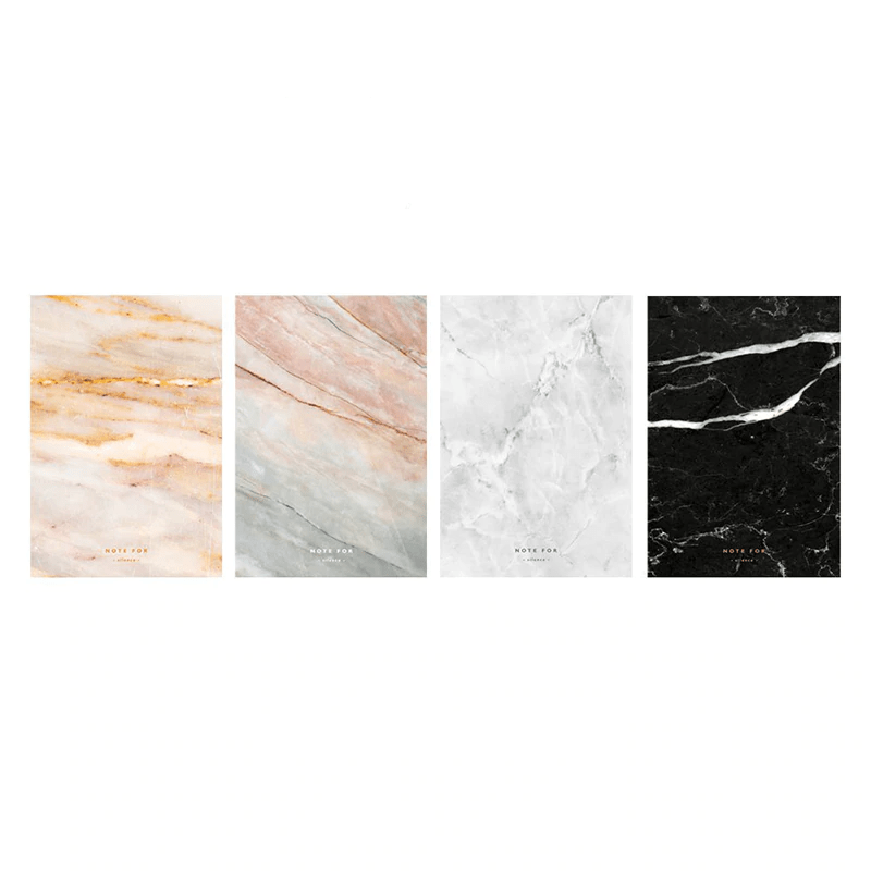 MARBLE A5 SKETCHBOOK: BLANK PAGES, 80 SHEETS