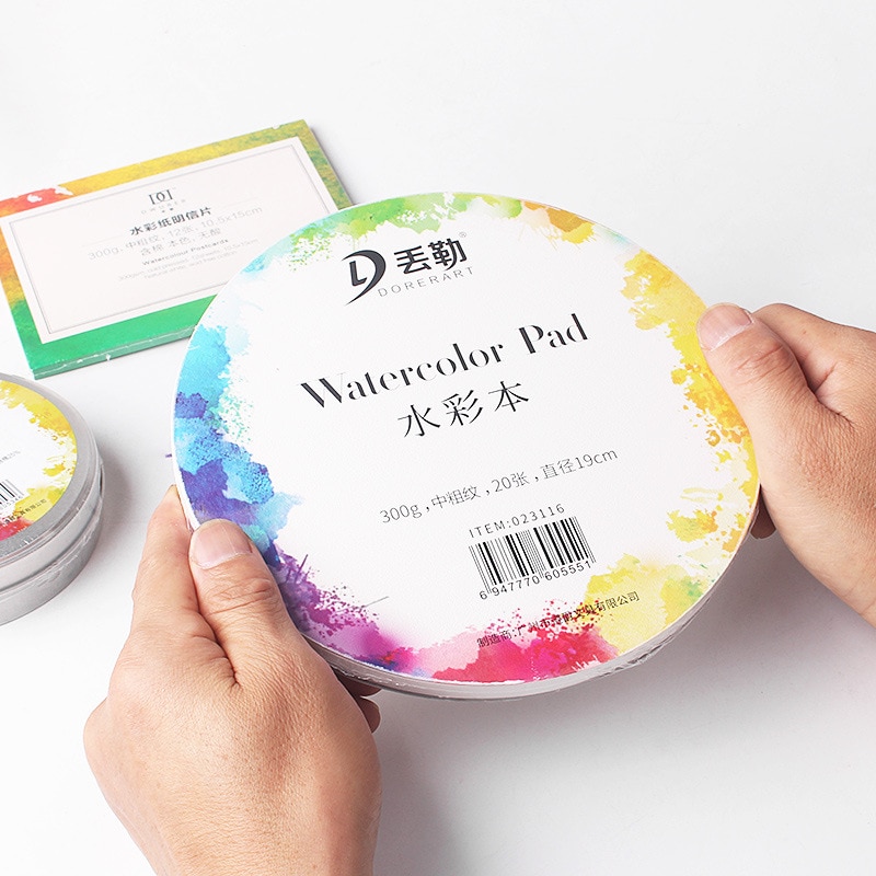 DORERART ROUNDED WATERCOLOR PAPER : 300 GSM 