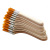 ACRYLIC, OIL AND WATERCOLOR FLAT BRUSH SET : 12 PIECES