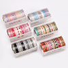 DECORATED WASHI TAPE 10 PIECES SET