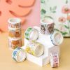 DECORATED WASHI TAPE SET: 100 PIECES